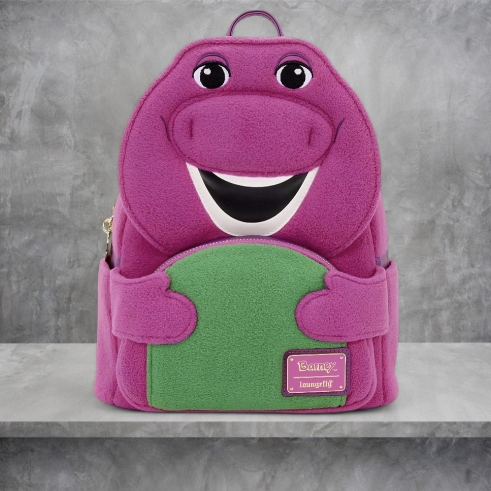 Barney Cosplay Loungefly Backpack 💜